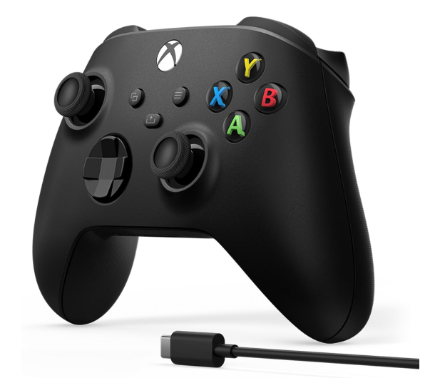MICROSOFT Xbox Series X Kontroler + kabel USB - 623353 - zdjęcie 2